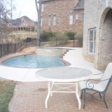 Pools and spas fit into any backyard